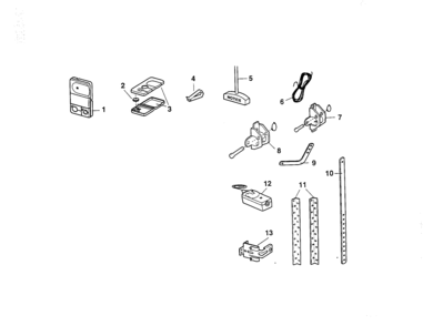 Part Location Diagram of 2B477-1 Craftsman Ssr Brkt Kit