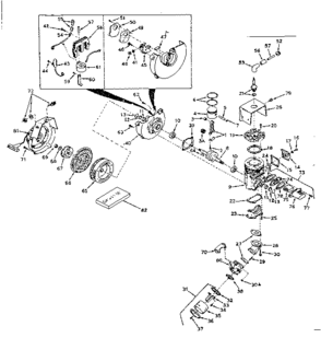 Part Location Diagram of 510233A Craftsman Gasket