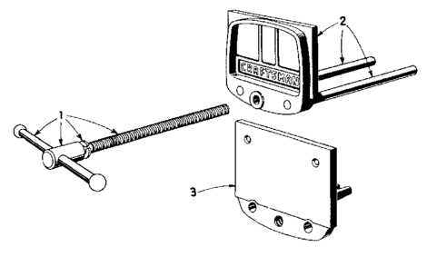Unit Parts Diagram and Parts List for 50651920  Craftsman Vise