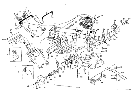 Part Location Diagram of 87024 Craftsman Throttle