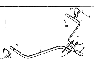 Part Location Diagram of 31145 Craftsman Bracket lh