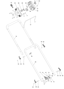 Part Location Diagram of N805216 DeWALT BLADE