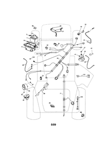 Part Location Diagram of 583375701-CM Craftsman Deck Asm Svc