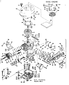 Part Location Diagram of 30051 Craftsman Reactor bx