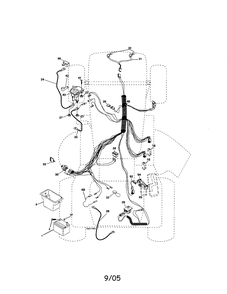 Diagram Diagram and Parts List for 917275753 Type 0 Craftsman Lawn Tractor