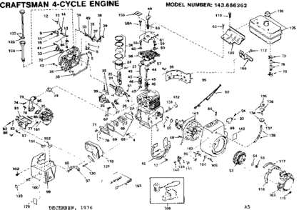 Part Location Diagram of 34242 Craftsman Oil dipper