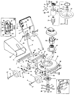 Part Location Diagram of 742-0577 MTD 19