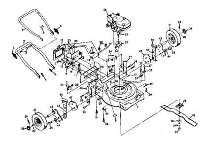Part Location Diagram of 82082 Generac Regulator Gasket