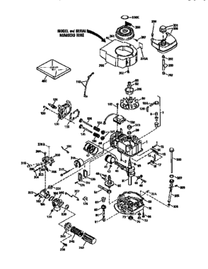Engine (71/143) 143.963500 Diagram and Parts List for 143963500  Craftsman Engine