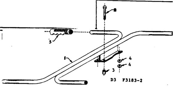 Handle Diagram and Parts List for 5803183-2  Craftsman Engine
