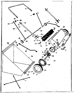 Replacement Parts Diagram and Parts List for 53679930  Craftsman Lawn Tractor