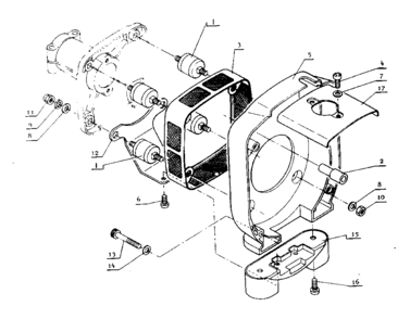 On Isolation Assembly Diagram and Parts List for 271281611  Craftsman Trimmer