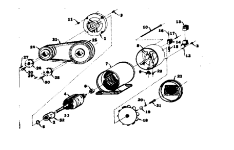 Part Location Diagram of P-24071 Craftsman Rectifier