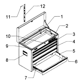 Part Location Diagram of 1007315 Craftsman Label,limi