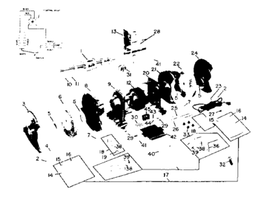 Unit Parts Diagram and Parts List for 39719461  Craftsman Grinder