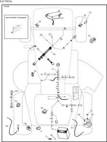 Diagram Diagram and Parts List for 917991451 Type 0 Craftsman Lawn Tractor