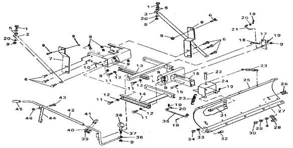 Part Location Diagram of 122194 Craftsman Hex bolt, 2-pack