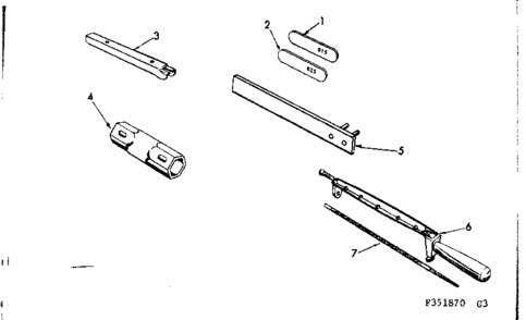 Maintenance Kit Diagram and Parts List for 917351870  Craftsman Chainsaw