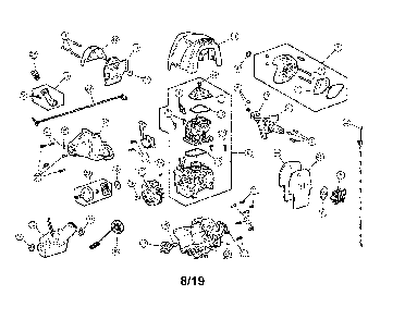 Part Location Diagram of 731-08964 MTD Insulator