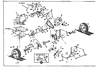Part Location Diagram of 50619 Generac Dc Alternator Fan
