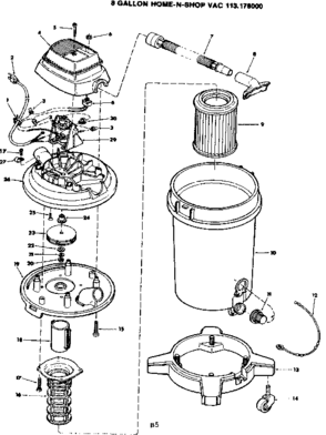 Part Location Diagram of G073123 Generac FILTER, AIR FLM RTRD