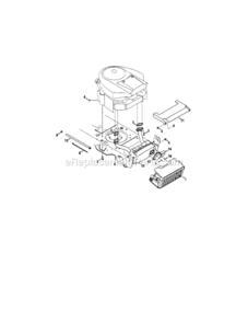 Part Location Diagram of 721P0460 MTD Gasket-exhaust