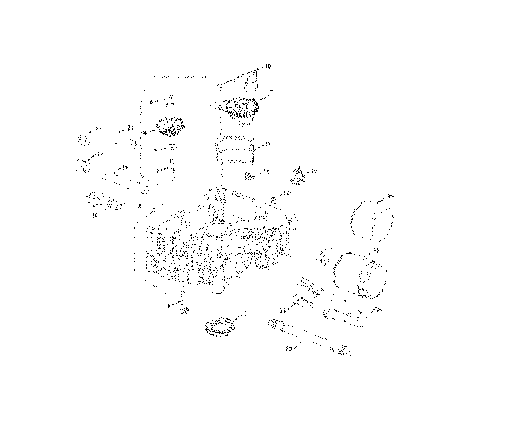 Lubrication Diagram and Parts List for CMXGRAM1130045  Craftsman Lawn Tractor