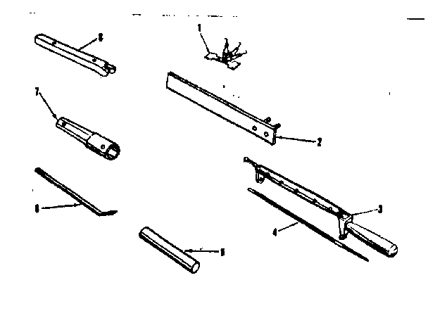 Optional Equipment Diagram and Parts List for 917350250  Craftsman Chainsaw