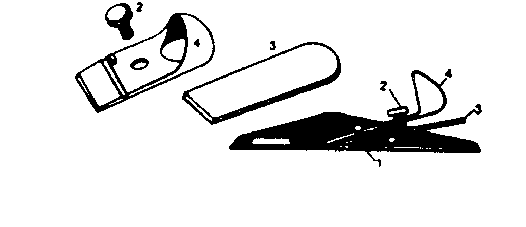 No. 37062 Diagram and Parts List for 18737062  Craftsman Planer Jointer