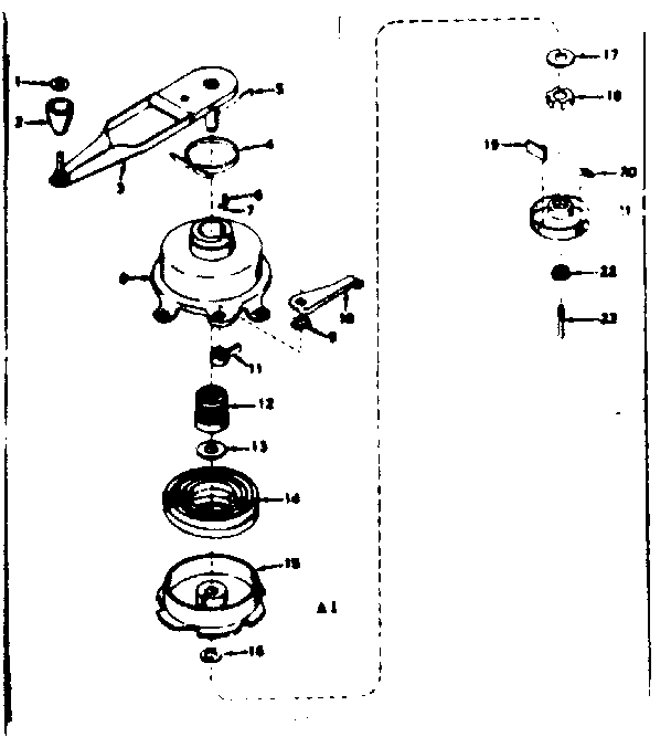 Unit Parts Diagram and Parts List for 143184152  Craftsman Engine