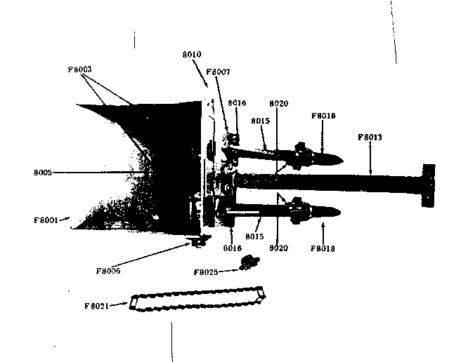 Fertilizer Diagram and Parts List for 597261620  Craftsman Seeder
