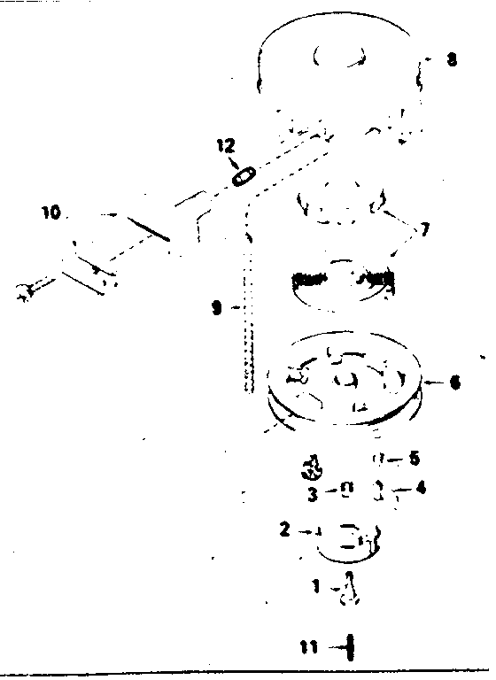 Rewind Starter Diagram and Parts List for 143356062  Craftsman Engine