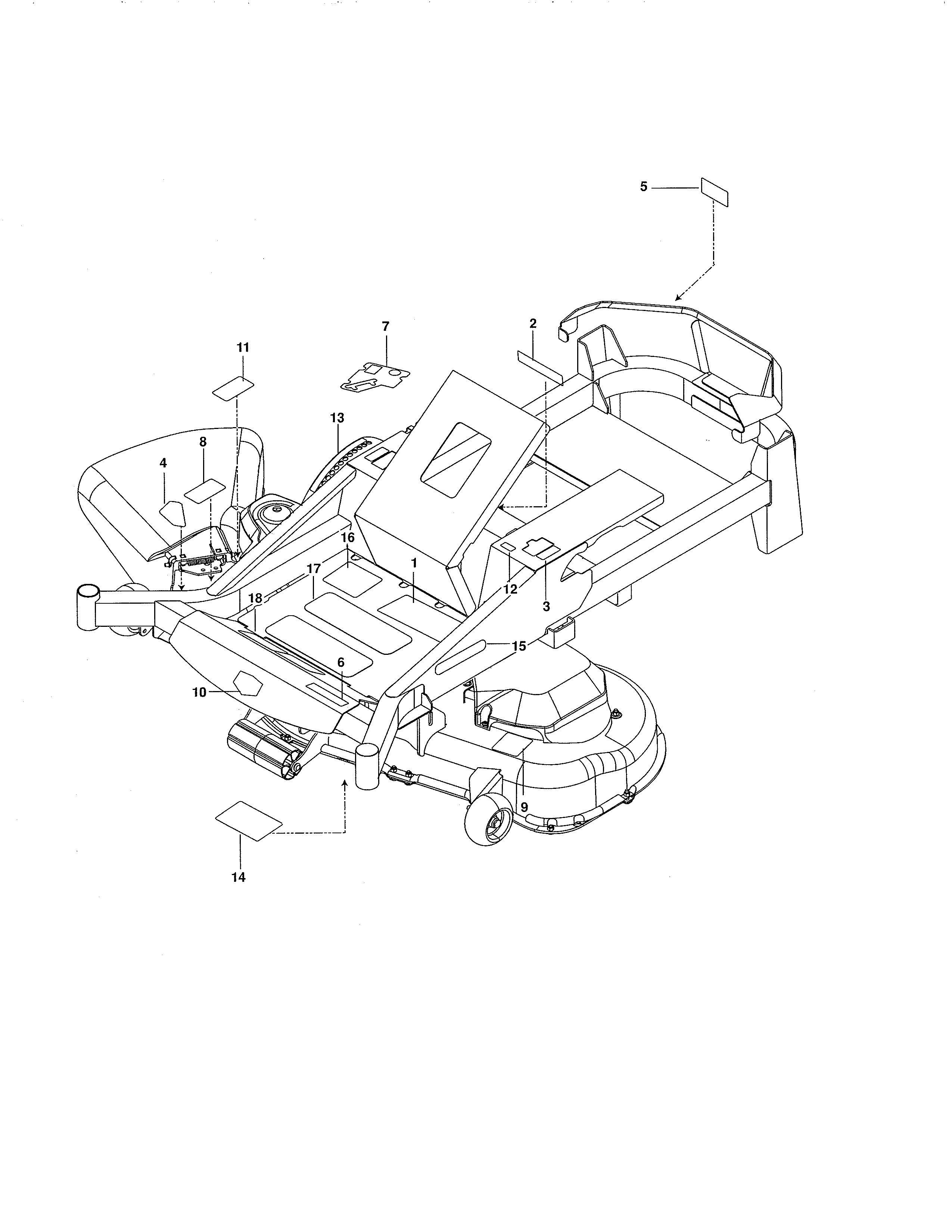 Decals Diagram and Parts List for 917204170  Craftsman Engine