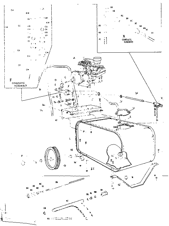 Replacement Parts Diagram and Parts List for 98564751  Craftsman Sprayer
