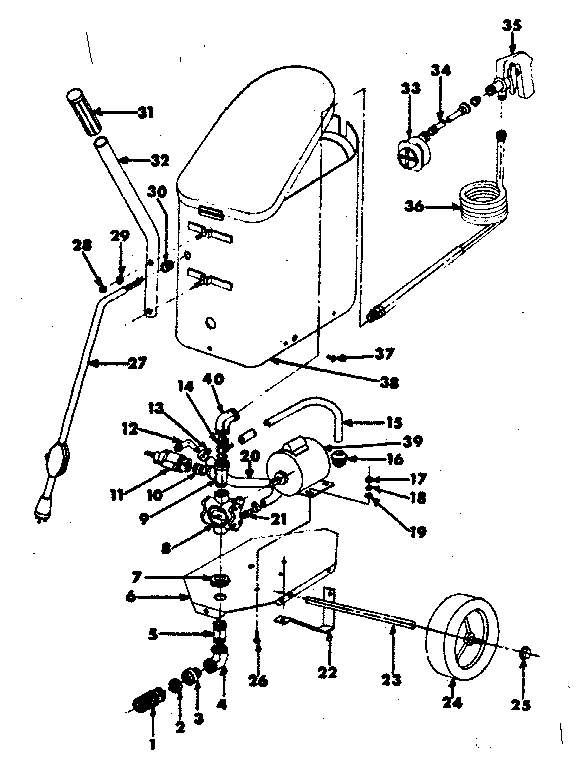 Pump 5271546 Diagram and Parts List for 471446070  Craftsman Pressure Washer