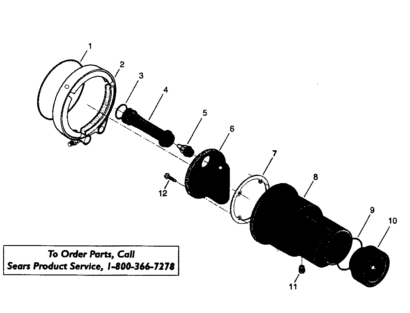 Valve Assy Diagram and Parts List for 3902519  Craftsman Water Pump