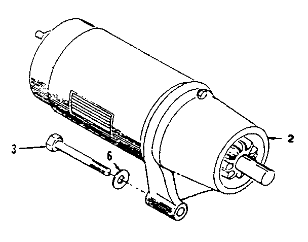 Starter Diagram and Parts List for 73910896B  Craftsman Engine