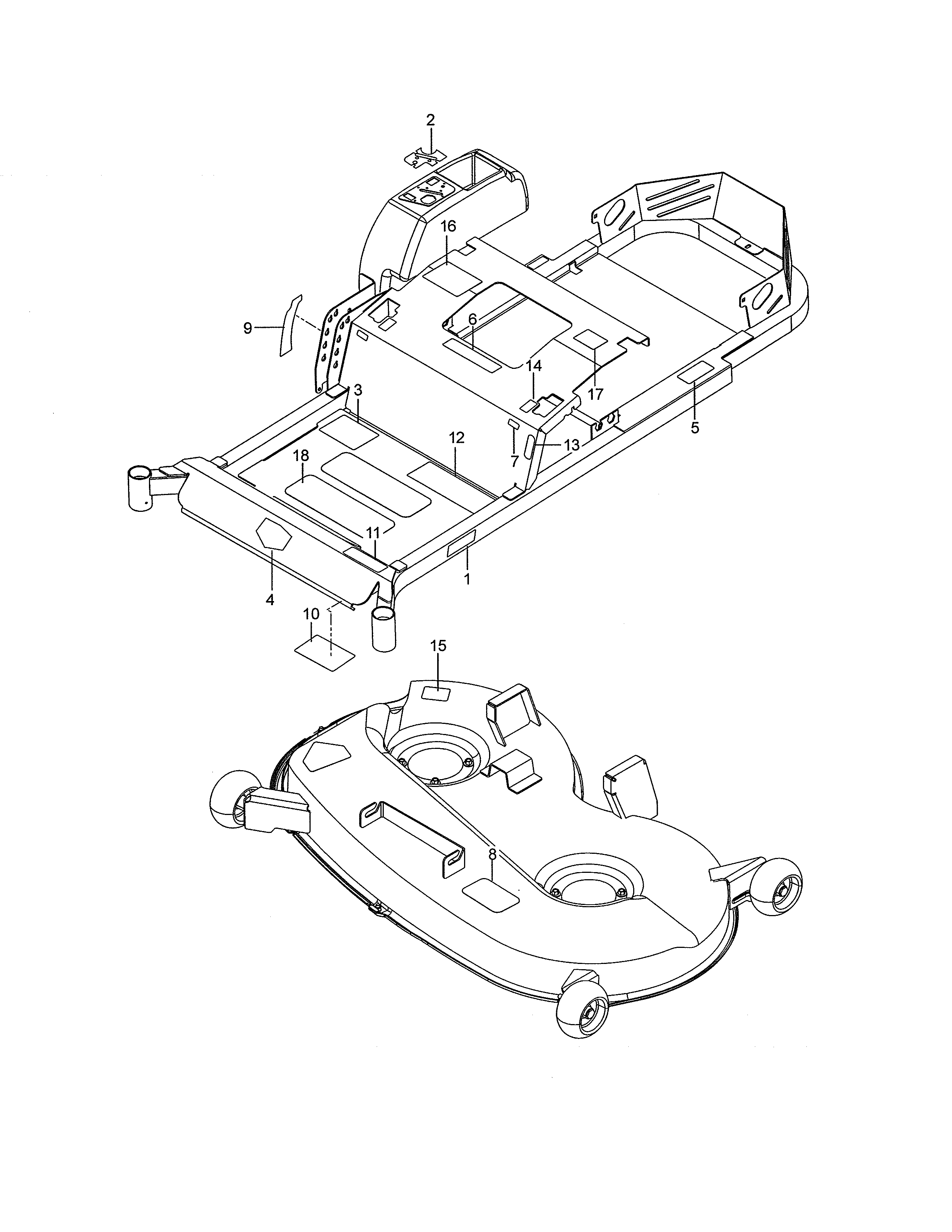 Decals Diagram and Parts List for 917277780  Craftsman Engine