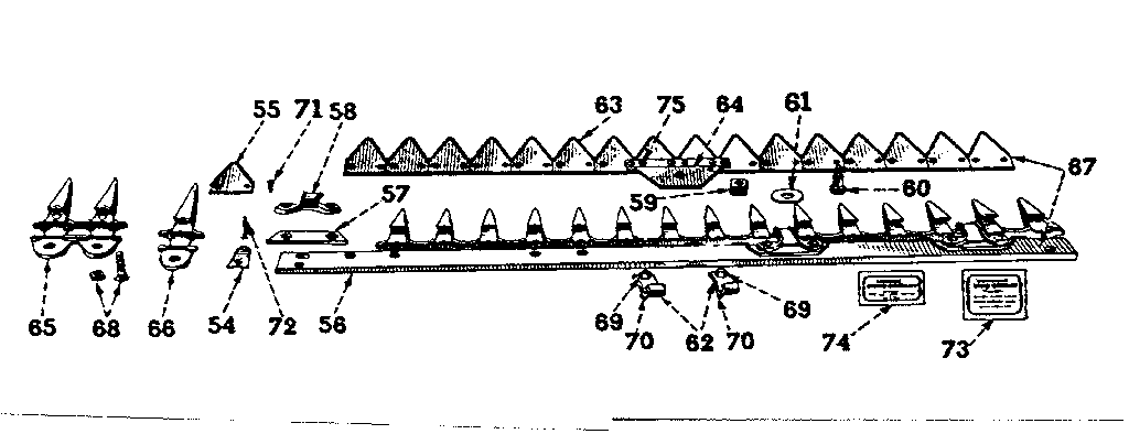 Cutting Parts Diagram and Parts List for 91757569  Craftsman Lawn Tractor