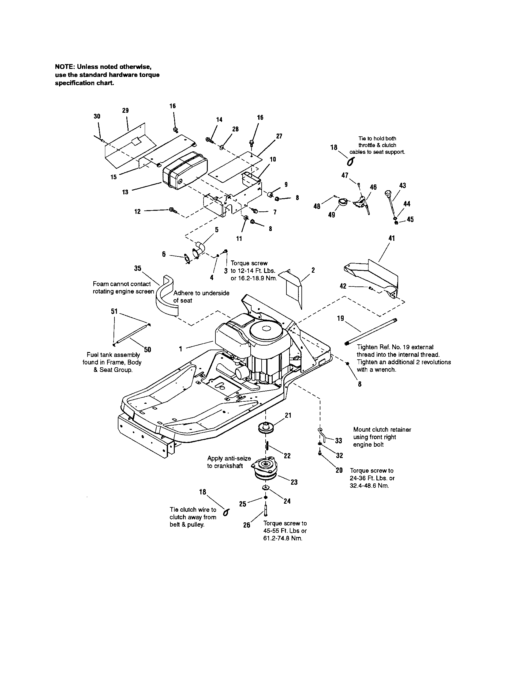 Engine - 21hp Briggs & Stratton Diagram and Parts List for 10728786  Craftsman Engine