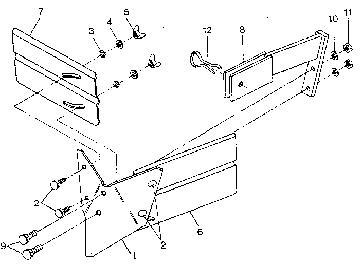 Hiller/furrower-part #1356 (viewed from front of tiller) Diagram and Parts List for 98729072  Craftsman Tiller