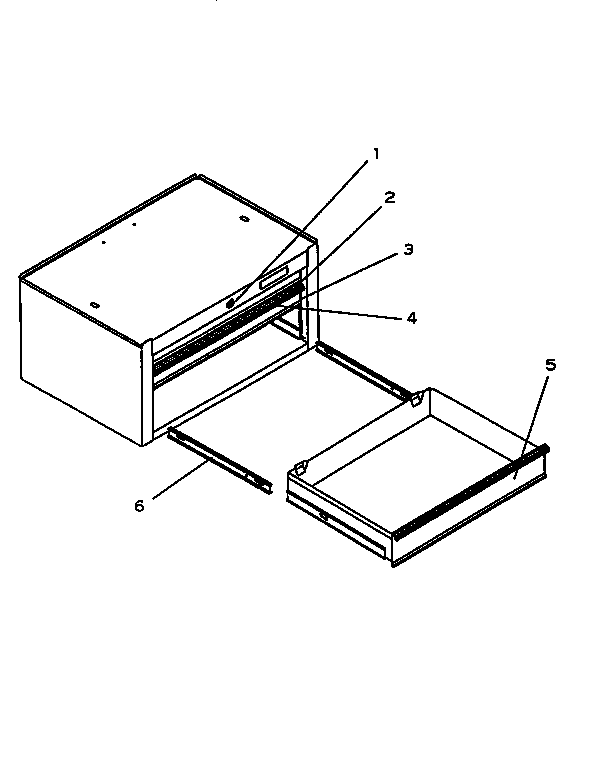 Unit Parts Diagram and Parts List for 706657722  Craftsman Tool Stand & Cart