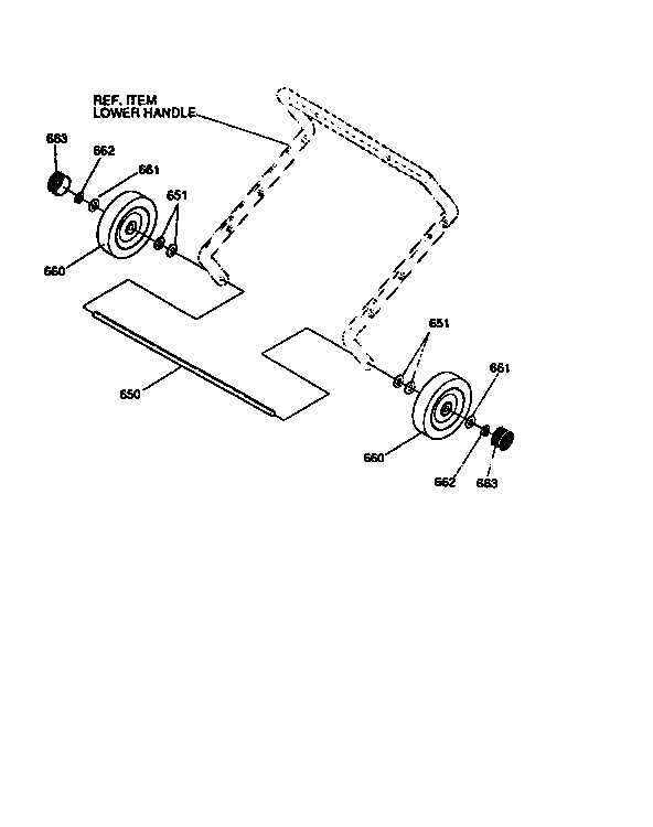 Wheel Diagram and Parts List for 88414  Craftsman Snow Blower