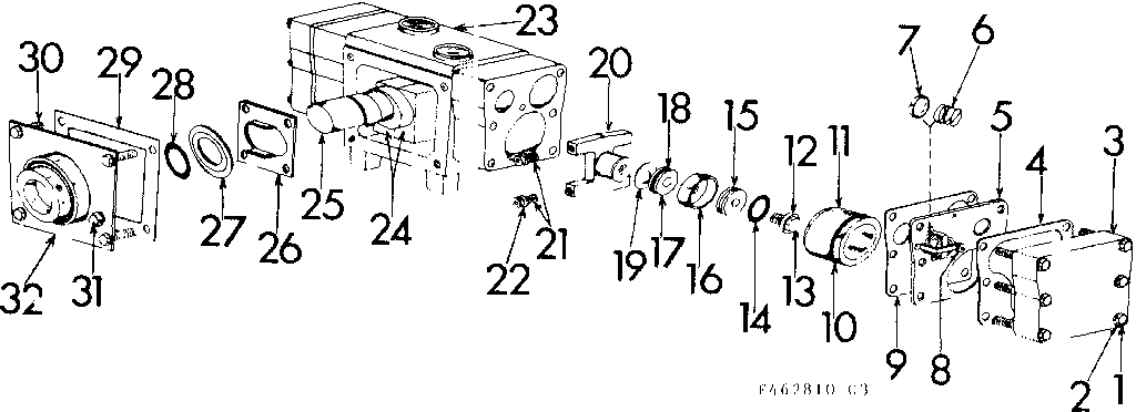 #5270766 Pump Diagram and Parts List for 471462810  Craftsman Pressure Washer
