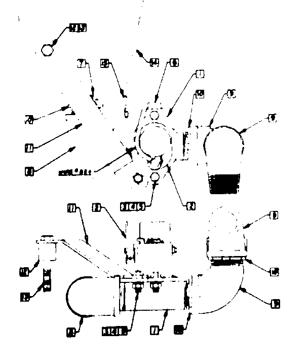 Choke Asm Diagram and Parts List for 58031261  Craftsman Engine