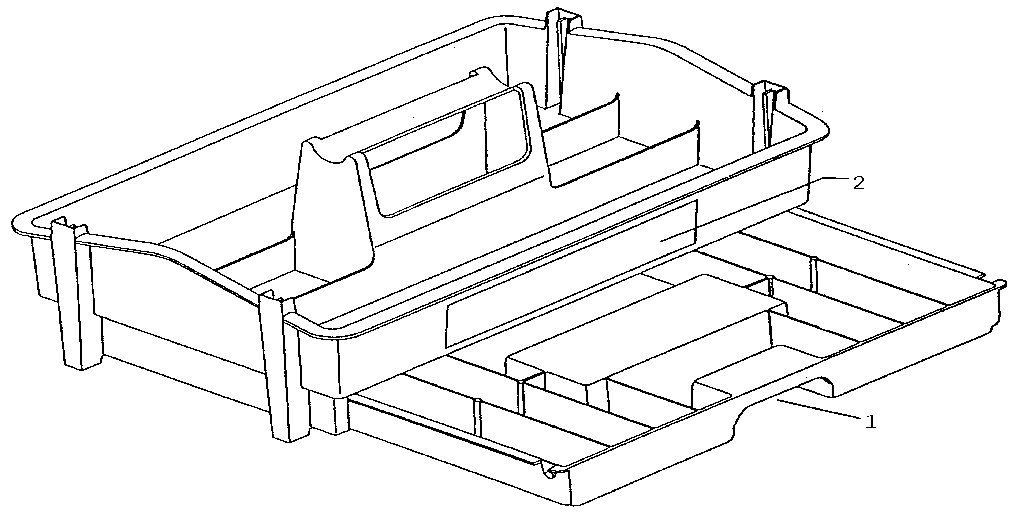Unit Parts Diagram and Parts List for 65006  Craftsman Tool Stand & Cart