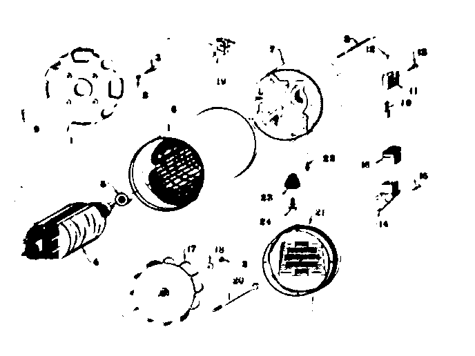 Alternator Diagram and Parts List for 58054902  Craftsman Engine