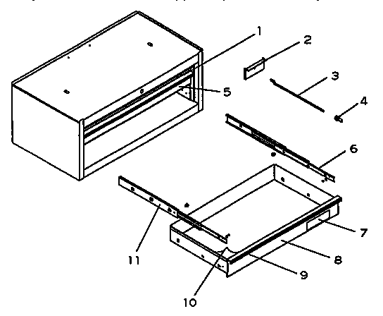 Unit Parts Diagram and Parts List for 706652320  Craftsman Tool Stand & Cart