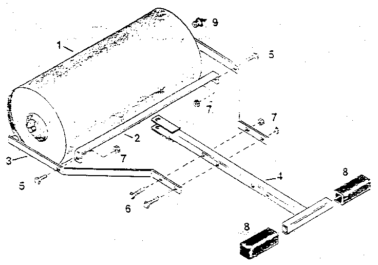 Replacement Parts Diagram and Parts List for 61024083  Craftsman Lawn Tractor