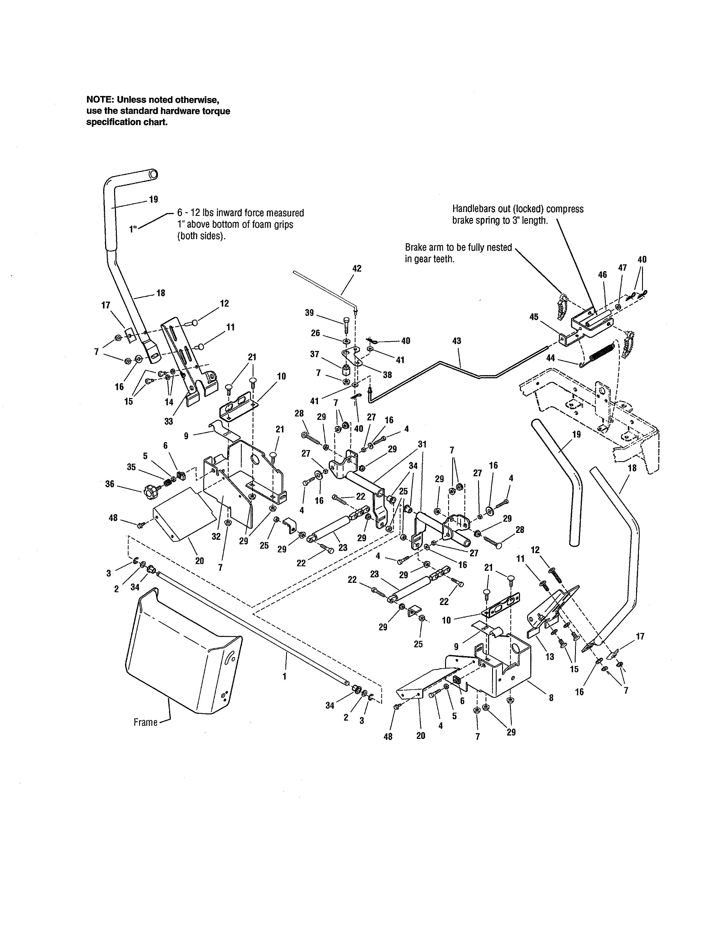 Controls Diagram and Parts List for 10727788  Craftsman Engine
